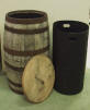 White Oak Trash Can